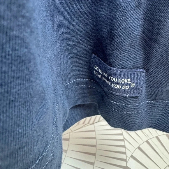 Life Is Good Men’s XL Grillin Like‎ A Villian T-Shirt Crusher Tee Navy Blue - Picture 4 of 5